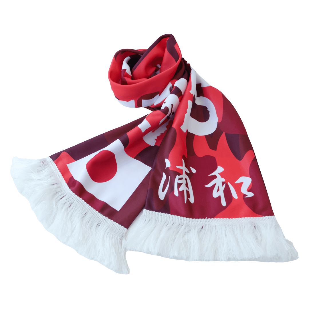 完成したオリジナルサマーマフラー
